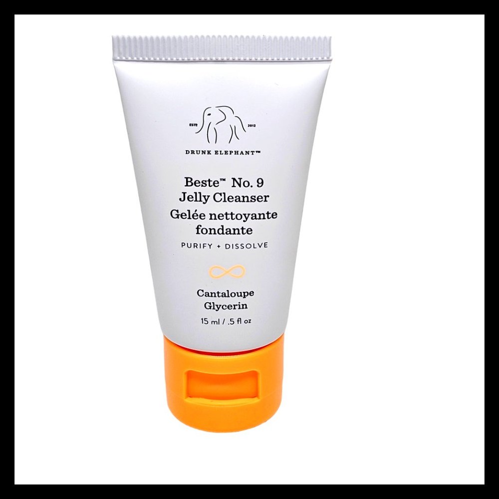 Drunk Elephant Beste No. 9 Jelly Cleanser Travel Size 0.5 fl.oz. 15 ml New‎